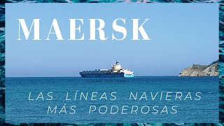 Las Líneas Navieras Mas Grandes del Mundo MAERSK [upl. by Milas]