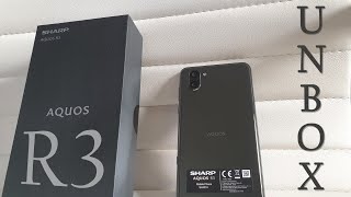 Sharp Aquos R3 120Hz Unboxing [upl. by Notsrik]