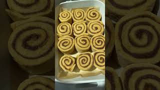 Pumpkin Cinnamon Rolls pumpkin pumpkinrecipes cinnamonrolls allthehealthythings [upl. by Beutner]