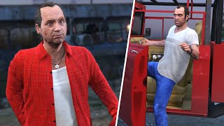 GTA 5  ALTERNATIVE ENDING Funny Mods [upl. by Anneehs]