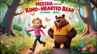 MEESHA AND THE BEAR HINDI  URDU  URDU  HINDI BED TIME STORIES FOR KIDS  MORAL STORY HINDI [upl. by Hare]