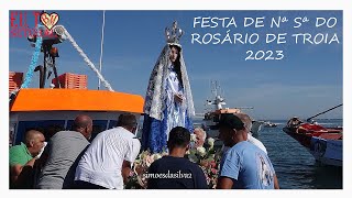 quotMISSA E PROCISSÃOquot  FESTA DE TRÓIA 2023 [upl. by Attalie]