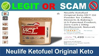 Neulife Ketofuel Original Keto Reviews  Nov 2024 Beware of Scam Watch Now [upl. by Mathias232]