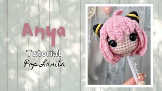 Tutorial Amigurumi  Llavero Anya Forger [upl. by August20]