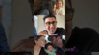 Raha kapoor❤️loving parents alia and ranbir and happy birthday little raha aliabhatt bollywood [upl. by Newg]