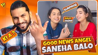 Finally Good News Saneha Angel Walo 🥳 [upl. by Eelaras682]