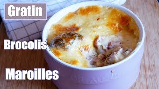 Gratin de brocolis au Maroilles 🥦🧀 [upl. by Bridie]