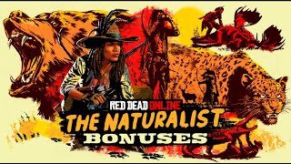 Red Dead Online Naturalist Role Bonuses  Animal Samples Galore [upl. by Daveen]