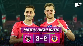 Match Highlights  NorthEast United FC 32 East Bengal FC  MW 14  ISL 202324 [upl. by Stilla]