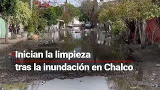 AGUAS NEGRAS LA PESADILLA DE CHALCO  Vecinos pierden sus pertenencias con las fuertes lluvias [upl. by Hulbard]