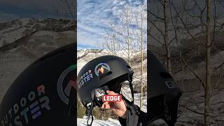 My new helmet for the season is the Giro Ledge snowboarding [upl. by Tamas]