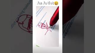 Normal Person vs An Artist 😆art drawing subscribe shorts phonk [upl. by Groh990]