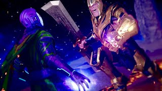 THANOS vs Kang The Conqueror  Full EPIC Battle Parts 1 amp 2 [upl. by Fayre185]