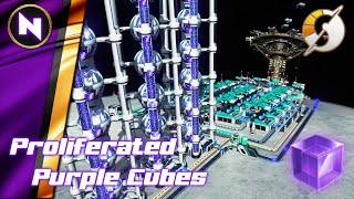 Raw Resources To Proliferated PURPLE CUBE Science 🟪 10  Dyson Sphere Program  Lets PlayGuide [upl. by Elenaj]