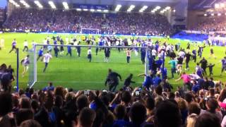 Everton v AEK Athens Hibbert Goal  Riot [upl. by Jonell]