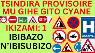 AMATEGEKO YUMUHANDA 🚨🚔 IBIBAZO NIBISUBIZO BYIKIZAMINI CYA PROVISOIRE 🚨 TSINDIRA PROVISOIRE VUBA [upl. by Alysa]