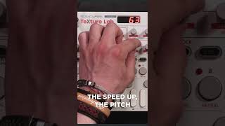 Speed VS pitch in the LIVEN Texture Lab granular synth [upl. by Deer]