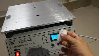 50HZ Electromagnetic Vibration Tester Table Vertical Vibration Testing Machine MP3000A [upl. by Scutt]