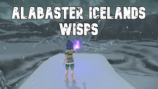 All Alabaster Icelands Wisp Locations  Pokemon Legends Arceus PLA [upl. by Nomead674]