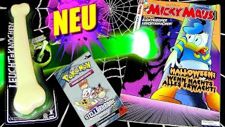 Walt Disney © Micky Maus ™ mit Halloween Extra Gruselig cooler Leuchtknochen mit Licht  Pokémon [upl. by Preston145]