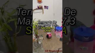 Terremoto de magnitud 73 sacude a Chile ⚠️🚨 15segundosmx [upl. by Conlen47]