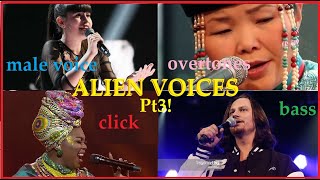 ALIEN VOICES Part 3 Siki JoAn Diana Ankudinova Tim Foust alien voice 2023 singers [upl. by Yeliab]