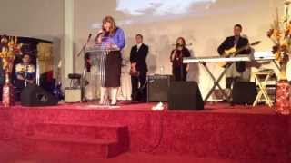 Casa De Oracion Elohim Pastora Olga Gozalez Ministrando [upl. by Yelnet631]