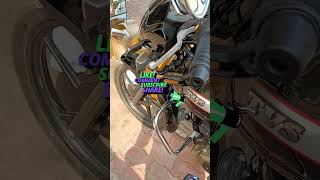 TVs Radeon Bike modified night eye lightMobile standshortsvideotvsytshortsviralvideobikeviral [upl. by Ploch]