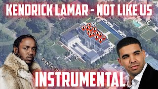 Kendrick Lamar  Not Like Us Instrumental Drake Diss Track [upl. by Koball931]