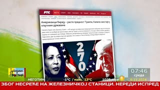 RTS JUTARNJI PROGRAM  Kako je Donald Tramp postao 47 predsednik SADa [upl. by Niarb498]