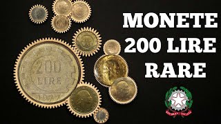 MONETE RARE DA 200 LIRE  MONETE REPUBBLICA ITALIANA EPISODIO 10 [upl. by Atnoed382]