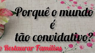 Porquê o mundo é tão convidativo Porque as pessoas trocam a família pelo mundo [upl. by Horan]