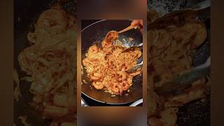 Chili Garlic Shrimp Noodles cooking food [upl. by Aguste]