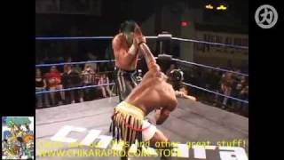 CHIKARA Osirian Portal vs DeliriousHallowicked PCAGG 264 [upl. by Adnowal]