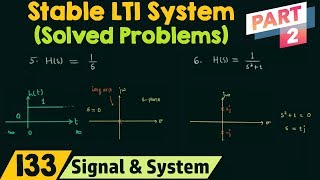 Stable LTI System Solved Problems  Part 2 [upl. by Kurzawa]