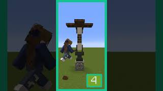 Minecraft Pathway Lights Ideas By Cybill shorts minecraft [upl. by Sanalda]