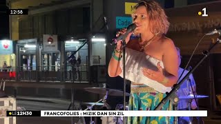 Les Francofolies de La Réunion  retour sur les Francofolies Dann Sin Zil [upl. by Ellenet]