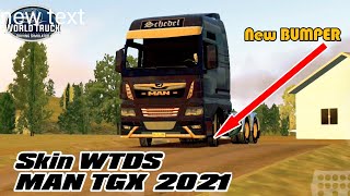 World Truck Driving Simulator Skin WTDS MAN TGX 2021 [upl. by Richman368]