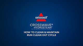 BISSELL CrossWave® HydroSteam™  How To Clean amp Maintain [upl. by Beore]