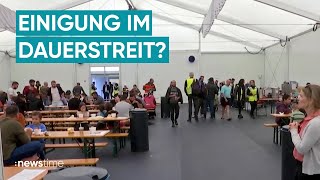 Erste Ergebnisse nach Treffen mit Kanzler Scholz im Thema Migration [upl. by Irrol]