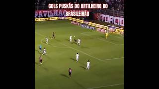 GOLS PUSKÁS DO ARTILHEIRO DO BRASILEIRÃO brasileirão futebol gols flamengo golsbrasil football [upl. by Adliw]