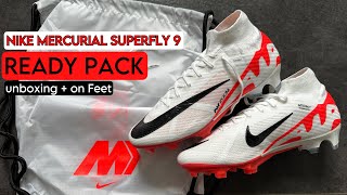 Nike Mercurial Superfly 9 Ready Pack unboxing  Der neue Schuh von Kylian Mbappe amp Cristiano Ronaldo [upl. by Zebe82]