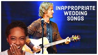 FIRST TIME REACTING TO  Tim Hawkins  Inappropriate Wedding Songs [upl. by Zubkoff]