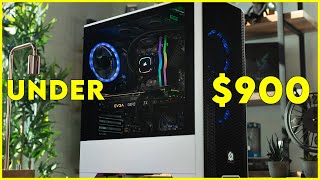 Best PREBUILT Gaming PC Under 900 in 2021  August LIST [upl. by Dlonyar998]