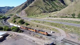 BNSF Manifest in Castle Gate UT [upl. by Lamont]