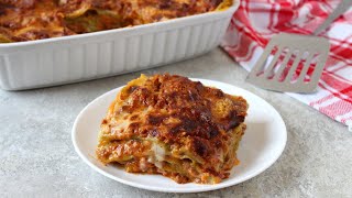 LASAGNE ALLA BOLOGNESE  La ricetta originale spiegata nel dettaglio e passo passo [upl. by Dnalloh]