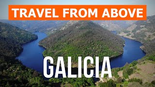 Galicia from above  Coruña Vigo Pontevedra Ourense Lugo  Drone 4k video  Spain from the air [upl. by Tristan]