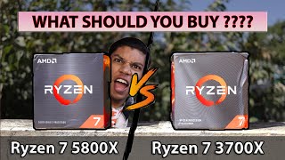 Which Ryzen 7 to Buy 🥵  R7 5800x vs R7 3700x  these Gaming results are just shocking 😱 [upl. by Rafaelof]