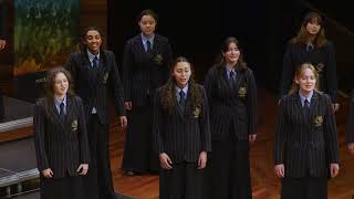 Takapuna Grammar School Leonessa  Tomorrow Shall Be My Dancing Day – trad English Carol [upl. by Parry137]