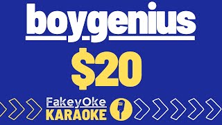 boygenius  20 Karaoke [upl. by Nagam]